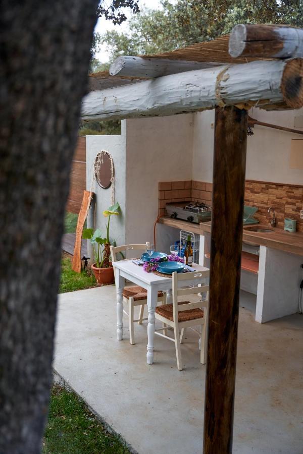 Cabana Rural El Arbol Near Setenil - Ronda Con Piscina Exterior photo
