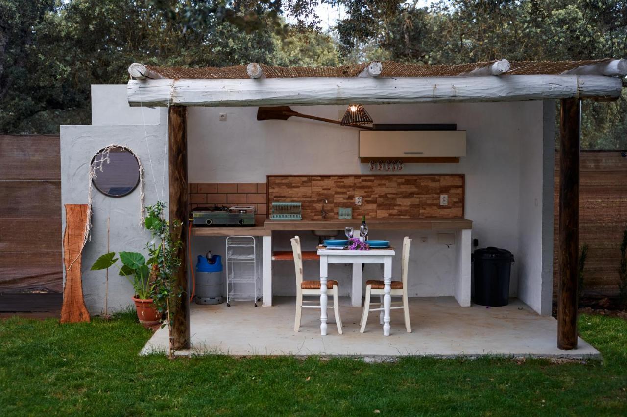 Cabana Rural El Arbol Near Setenil - Ronda Con Piscina Exterior photo