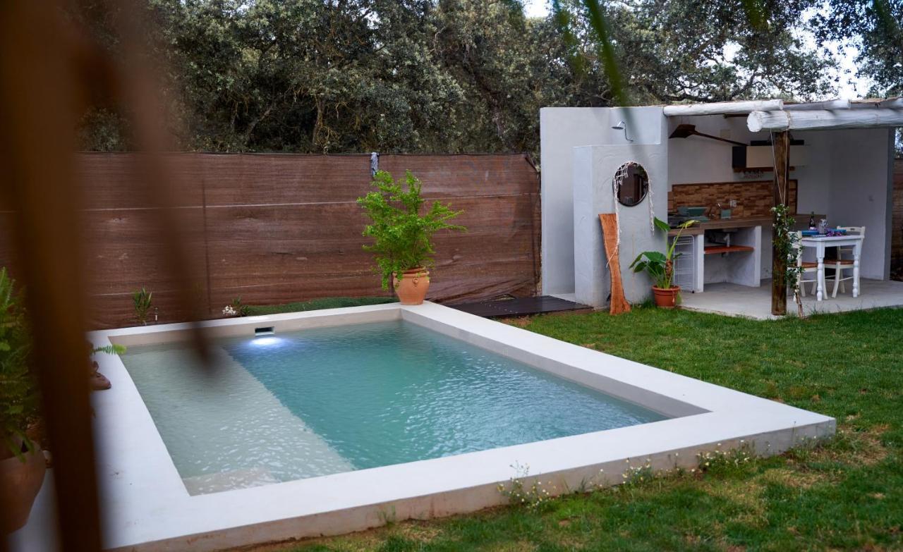 Cabana Rural El Arbol Near Setenil - Ronda Con Piscina Exterior photo